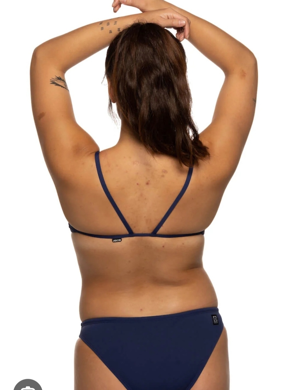 Jolyn Clothing Deep Navy Triangle Bikini